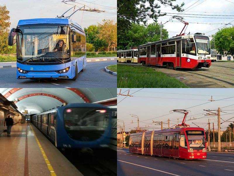 Современные виды городского электротранспорта