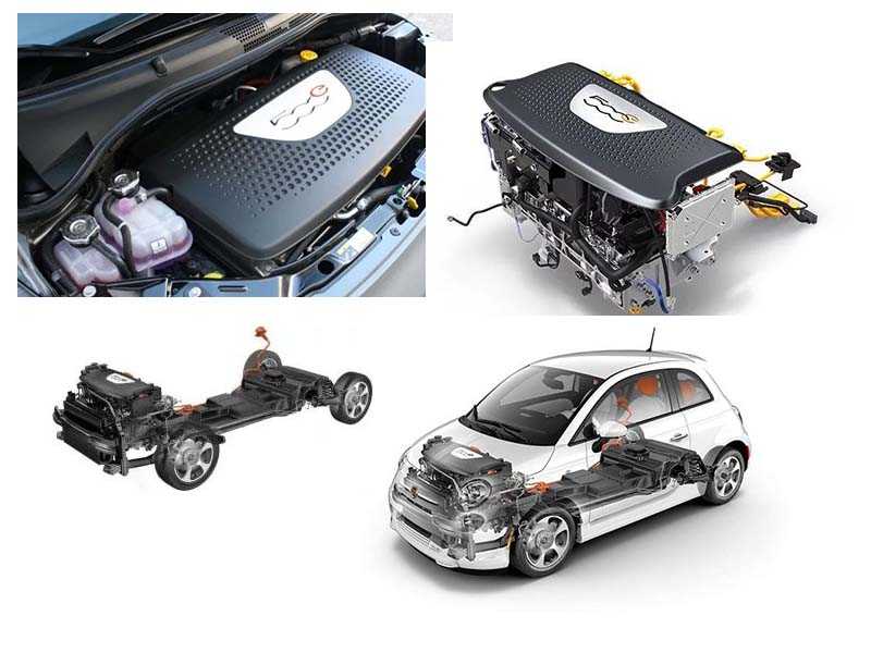 Техническая часть Fiat 500e