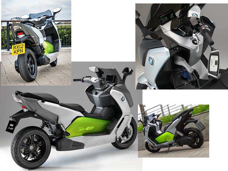 Электроскутер C evolution от компании BMW