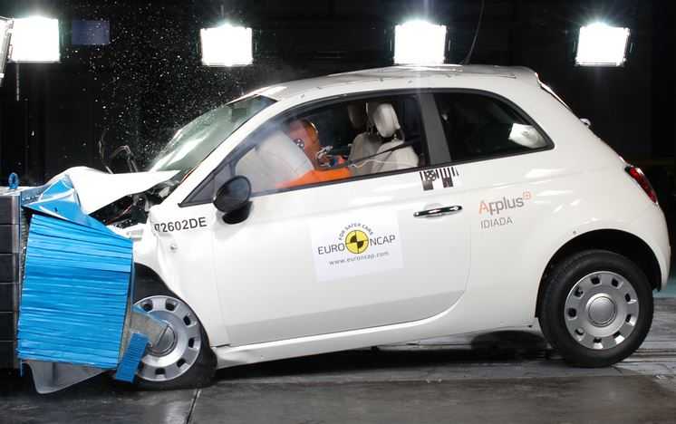 Безопасность Fiat 500e