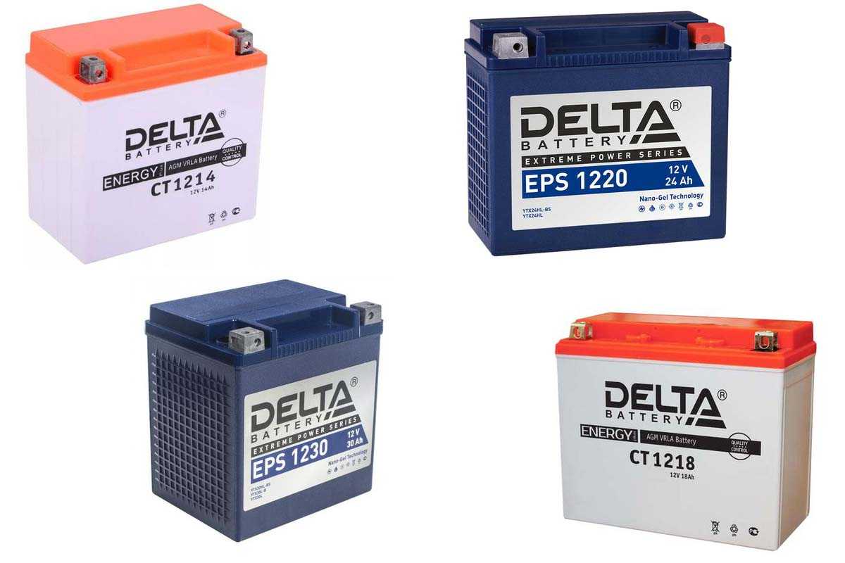 Аккумуляторы Delta CT и EPS