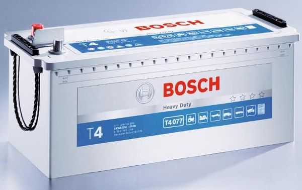 Аккумулятор Бош T4 Heavy Duty