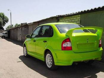 Аэрокрыло на ладе калине