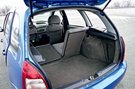 Багажное отделение Калины Хэтчбек Багажное отделение Хэтчбек