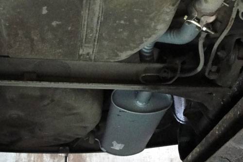 Глушитель Часть глушителя