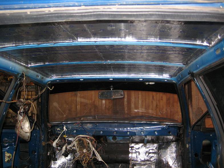 Изоляция потолка Потолок изолируют