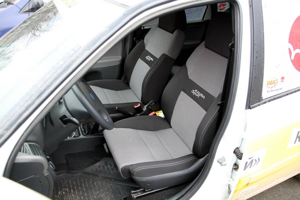 Передние кресла Калины Спорт Передние кресла Лады Калины