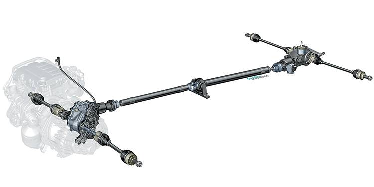 Полноприводная трансмиссия Полноприводная трансмиссия на Калине