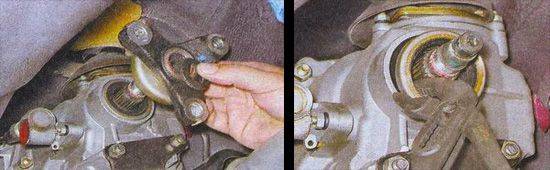 Процедура замены сальников хвостовика ВАЗ 2106