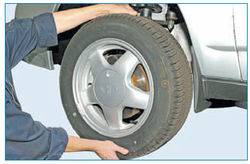 Проверяем колесо Колесо проверяет мастер