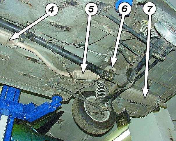 Расположение запчасти Вот эта деталь
