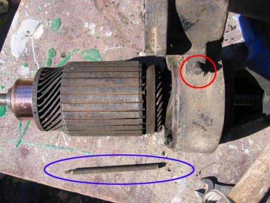 Разборка стартера Разборка детали