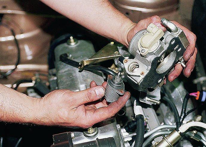 Регулировка Регулировка оборотов мотора