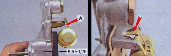 Регулируем поплавок Поплавок регулируется