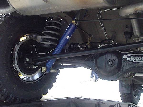 Улучшенная подвеска Подвеска усилена