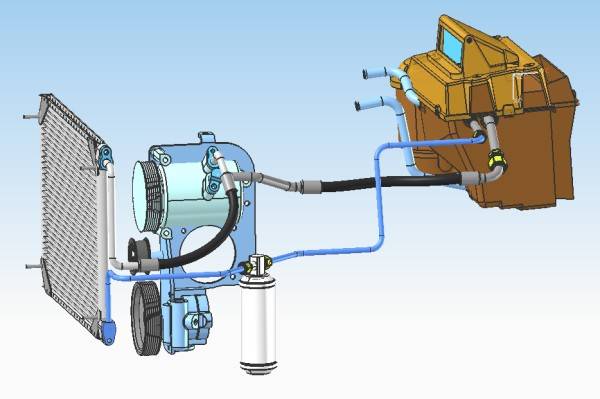 Устройство системы Чертеж системы