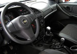 Водительское место Водитель здесь сидит