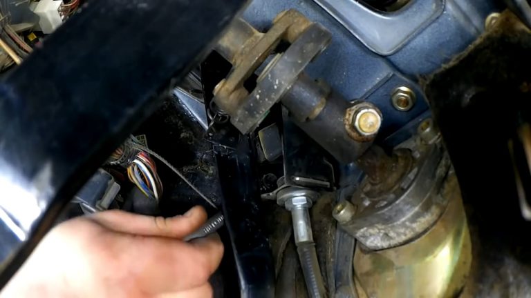 Отворот крепежной гайки Этап работы