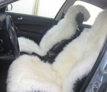 Чехлы из овчины на сиденья автомобиля