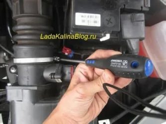 Как проверить клапан абсорбера на калине?