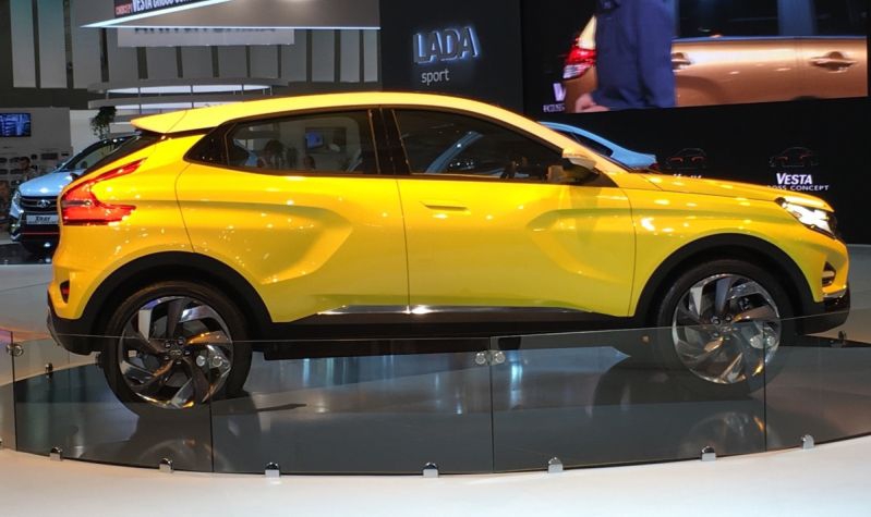 Вид сбоку Внешний вид авто