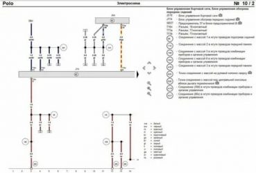 Подогрев сидений поло седан своими руками