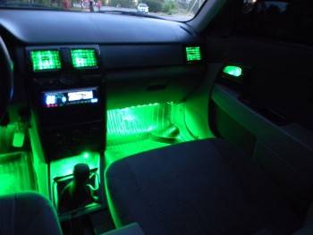 Подсветка салона автомобиля