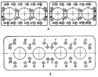 Порядок регулировки клапанов а 01
