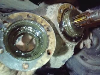 Регулировка хвостовика переднего моста УАЗ