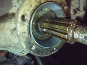 Регулировка хвостовика переднего моста УАЗ