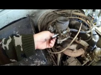Регулировка карбюратора УАЗ Буханка 402 двигатель