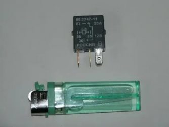 Реле ближнего света газель 3302 где находится?