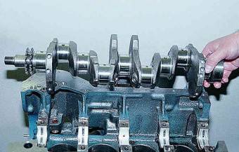 Замена коленчатого вала