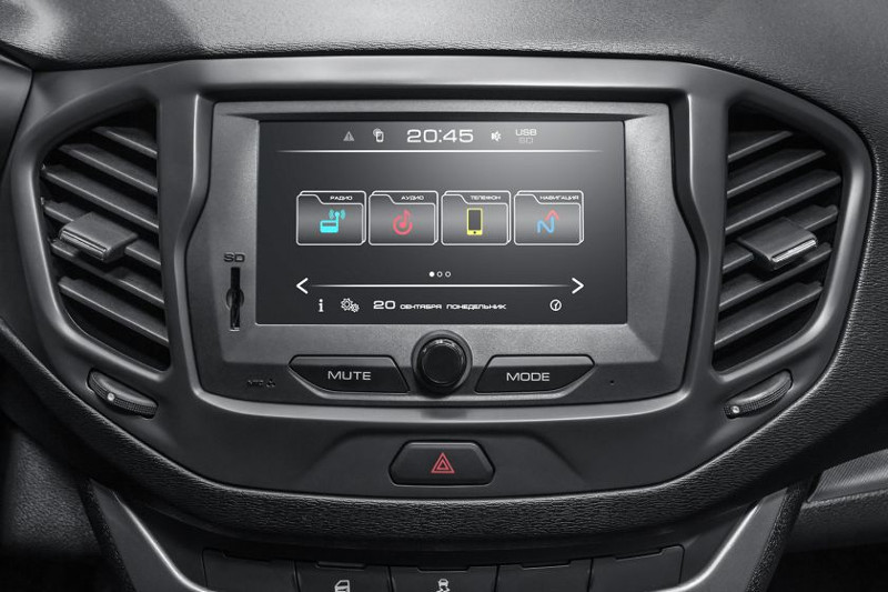 ММС Лады Весты Штатная магнитола