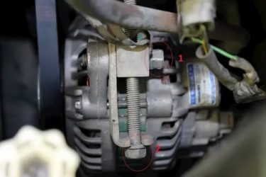 Замена ремня генератора акцент тагаз