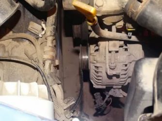 Замена ремня генератора акцент тагаз