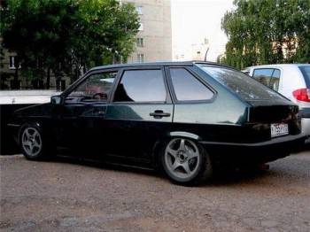 Заниженная подвеска на ВАЗ 2109