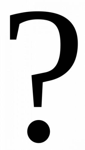 знак вопроса