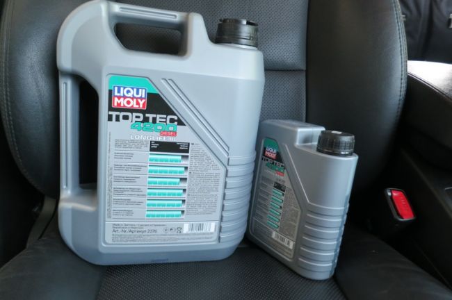 Характеристики LIQUI MOLY Top Tec 4200 Diesel 5W30