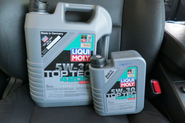 Где применить LIQUI MOLY Top Tec 4200 Diesel 5W30